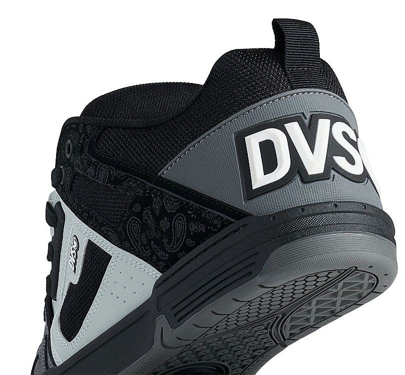 buty DVS Comanche - Black/Charcoal/Nubuck - men´s