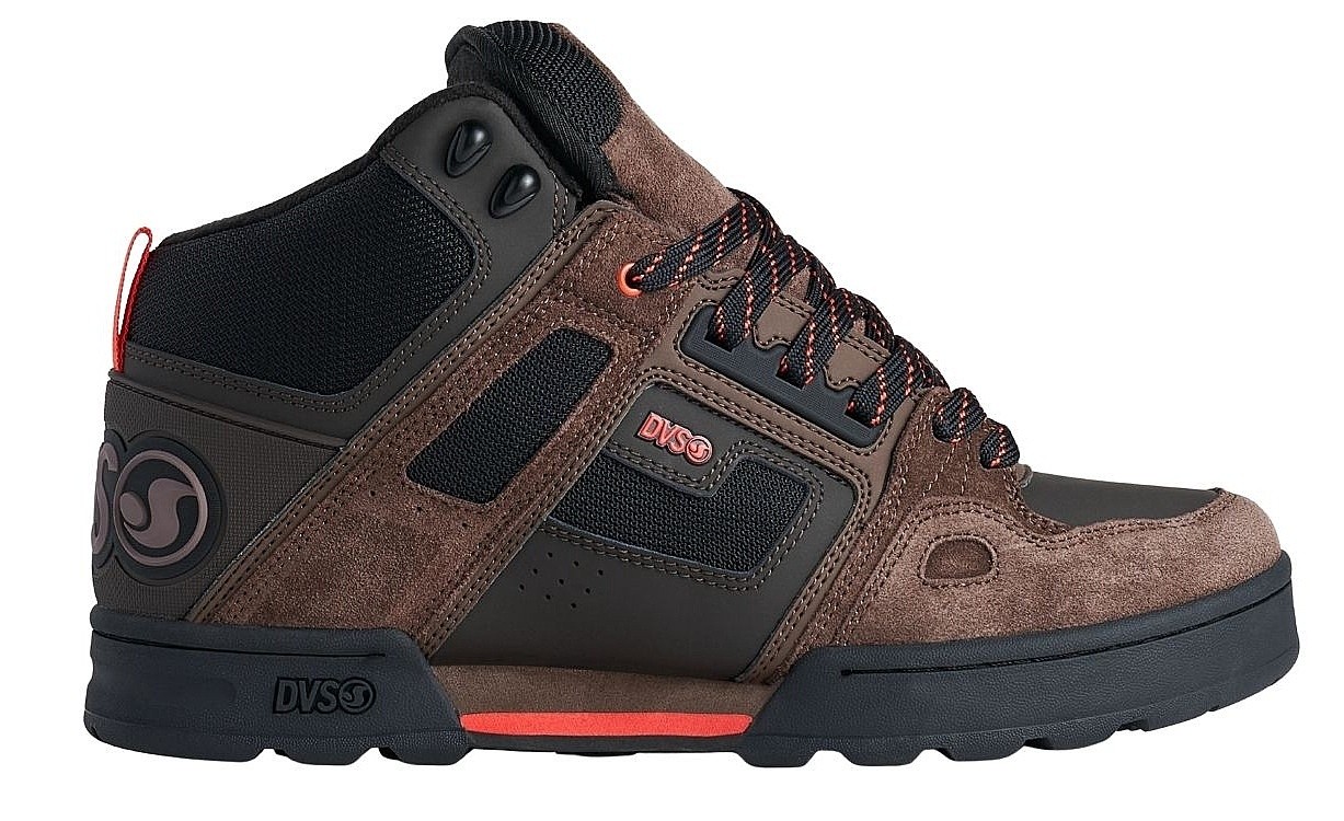 skor DVS Comanche Boot - Coffee/Black/Orange/Suede - men´s
