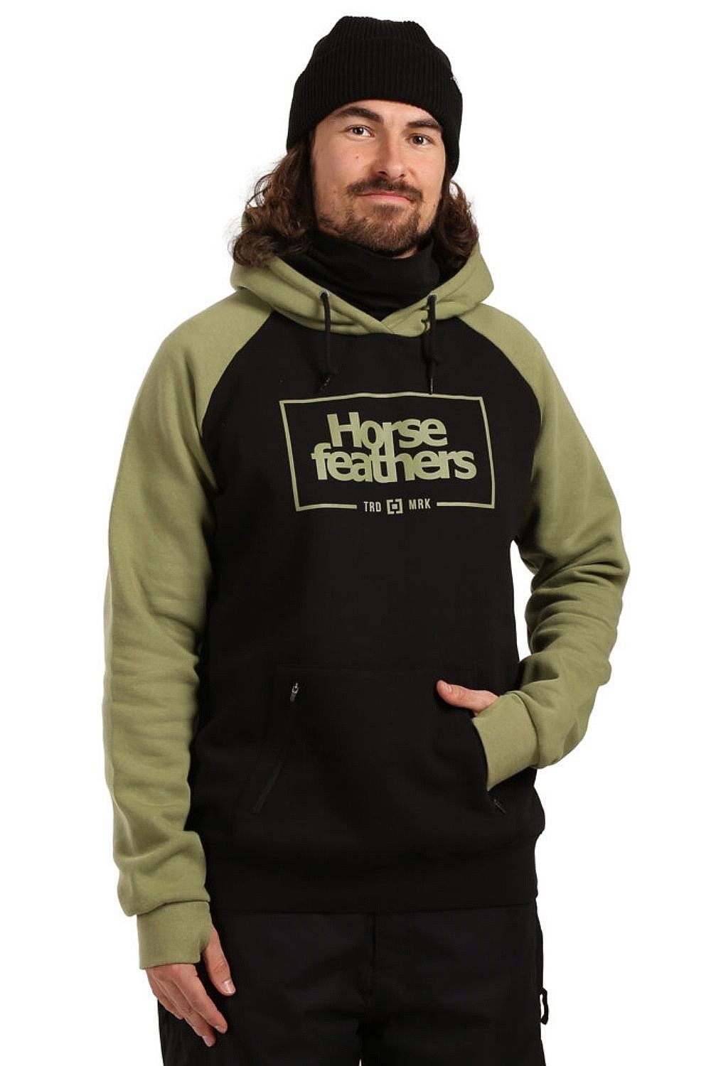 sweatshirt Horsefeathers Sherman - Sage - men´s