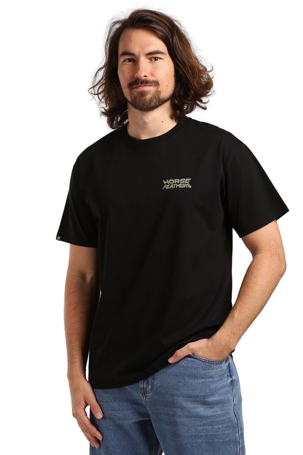 T-Shirt Horsefeathers Carmy - Black - men´s