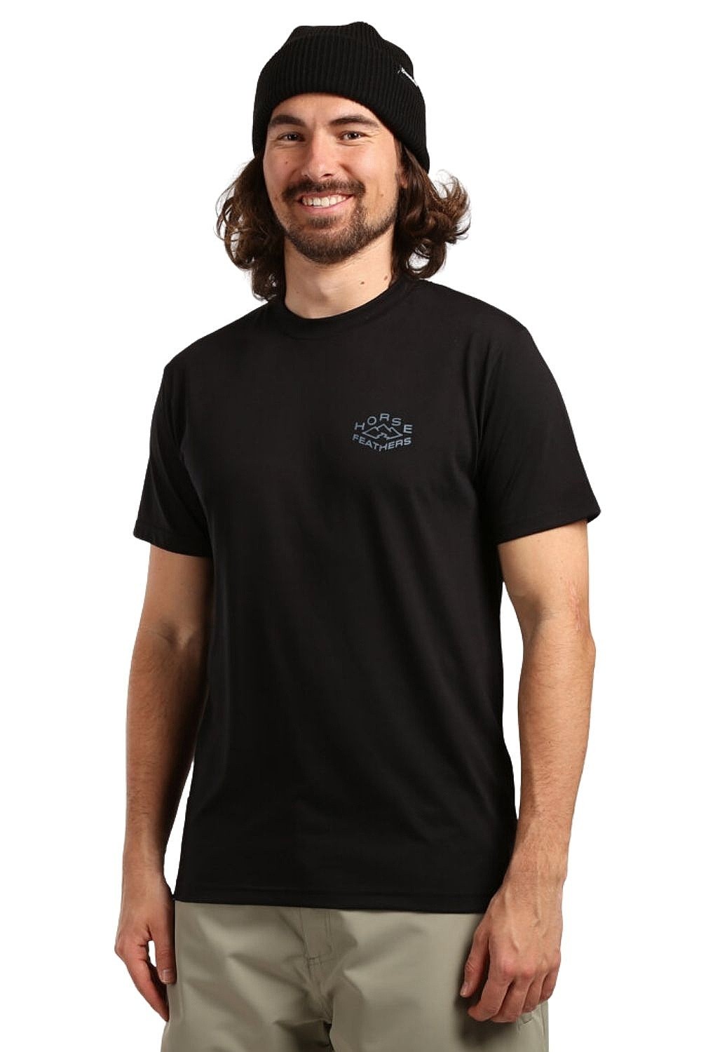 T-Shirt Horsefeathers Shank - Black - men´s
