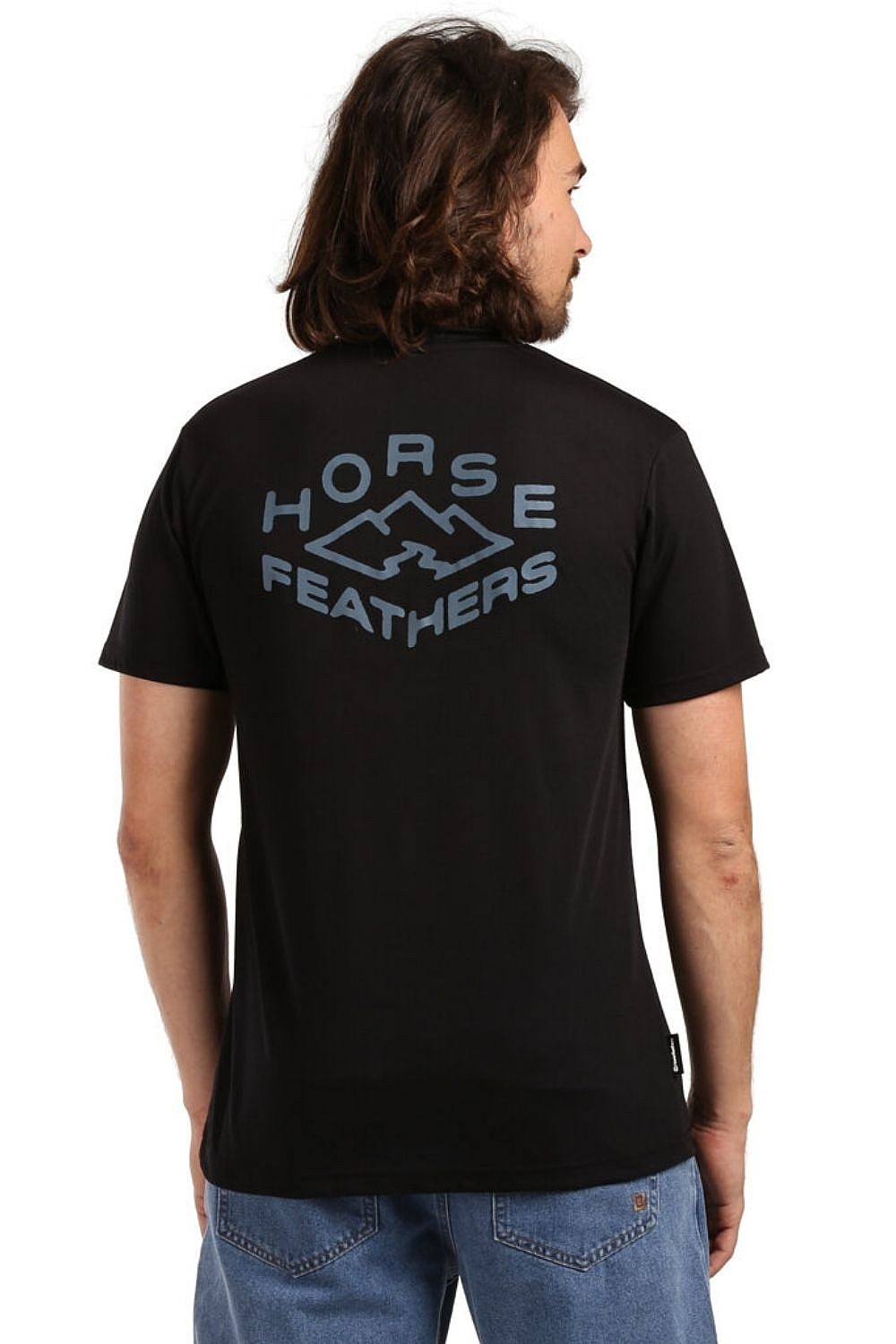 T-Shirt Horsefeathers Shank - Black - men´s