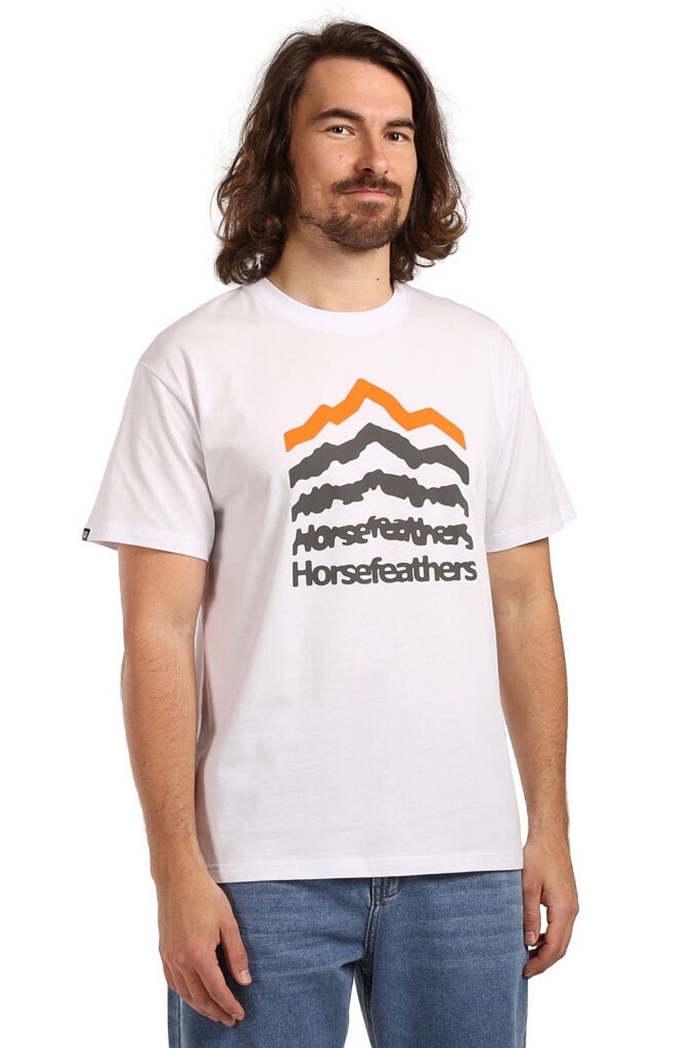 camisa Horsefeathers Landform - White - men´s