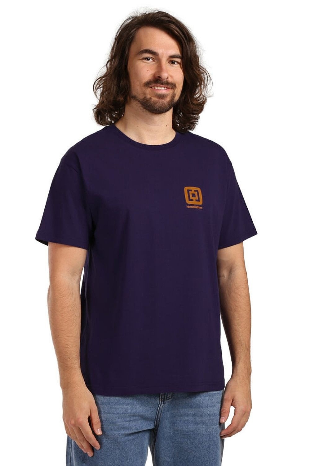 T-Shirt Horsefeathers Mini Logo - Royal Blue - men´s