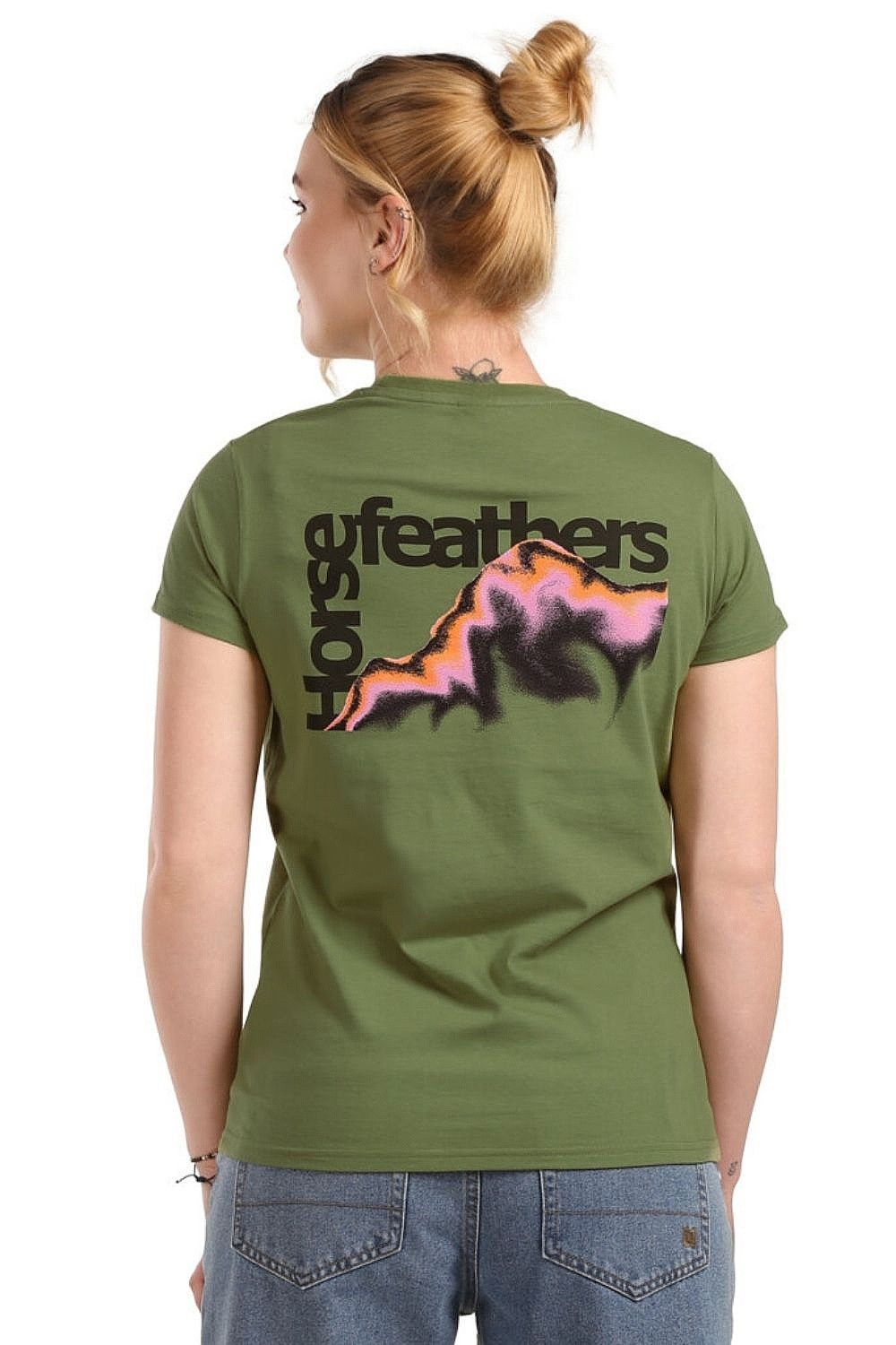 koszulka Horsefeathers Freyla - Sage - women´s