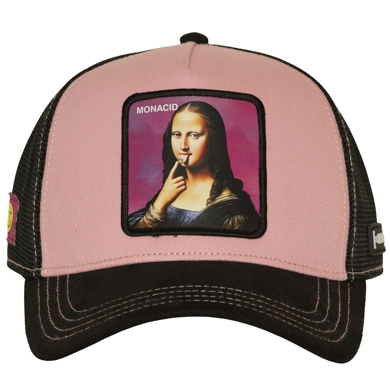 cap Capslab Mona A Frame Trucker - Monacid/Pink/Black - men´s