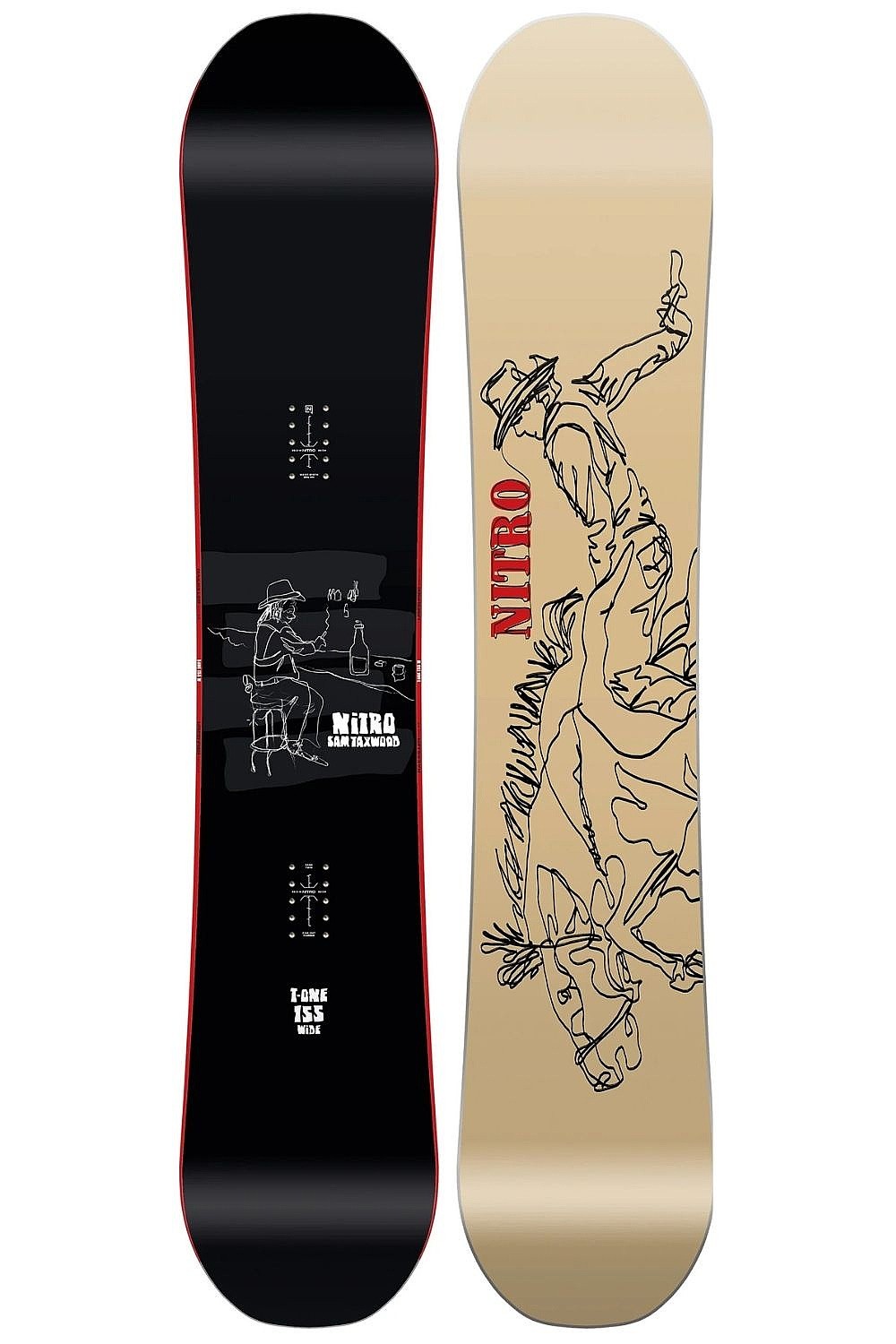 snowboard Nitro T1 Camber - Assorted - men´s