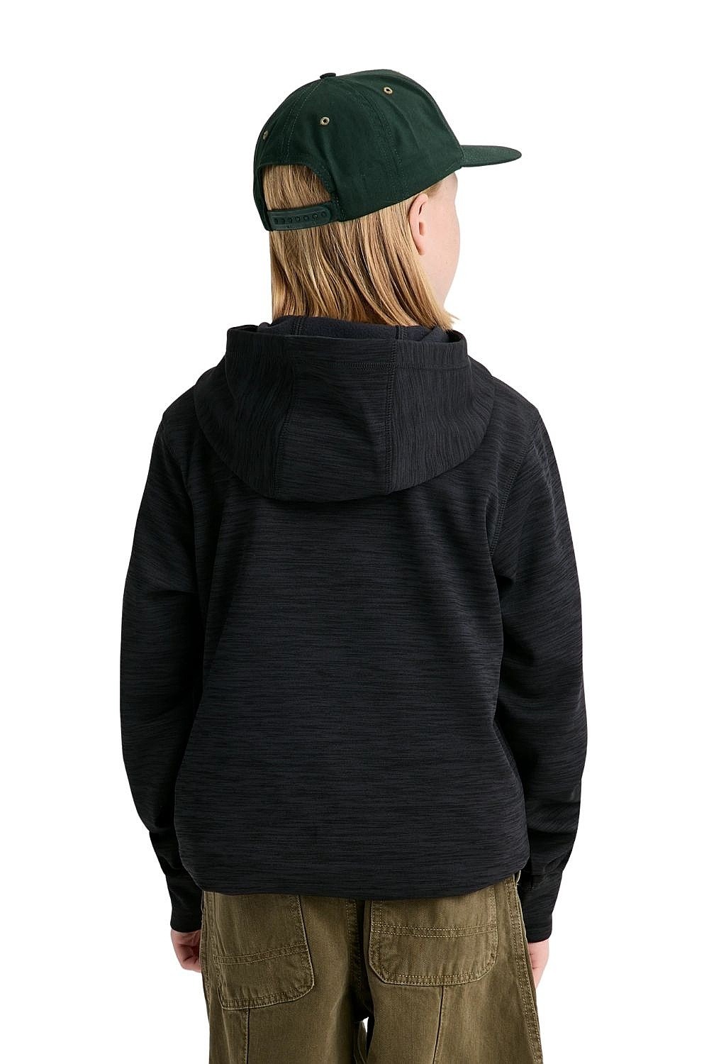bluza Burton Oak Pullover - True Black Heather - unisex junior