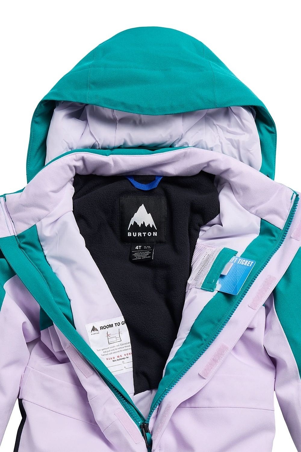 overall Burton One Piece 2L - Pacific Teal/Moondust Purple - kid´s