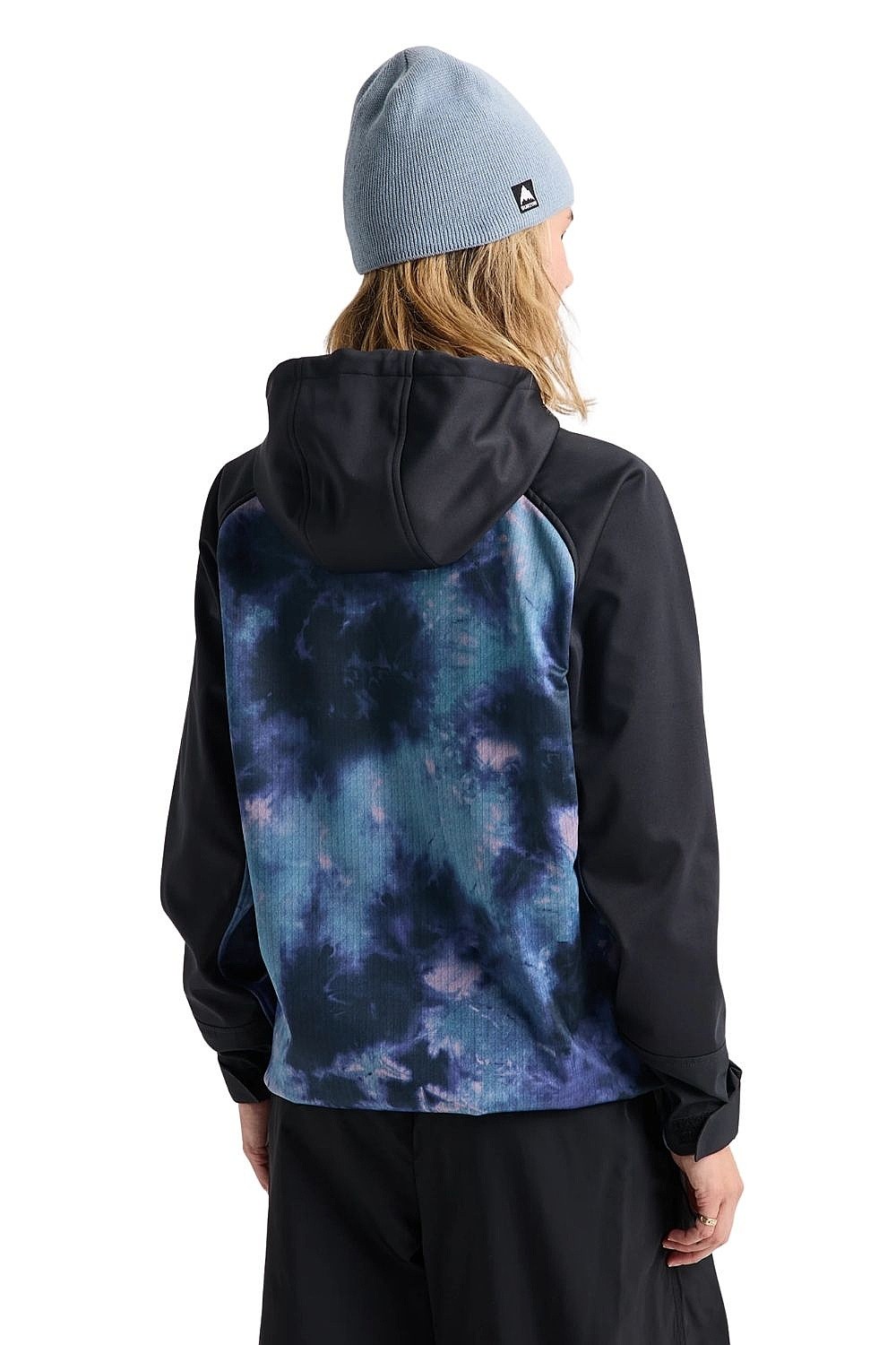 sweatshirt Burton Crown Weatherproof Riding Pullover Hoodie - Crystal Dye/True Black