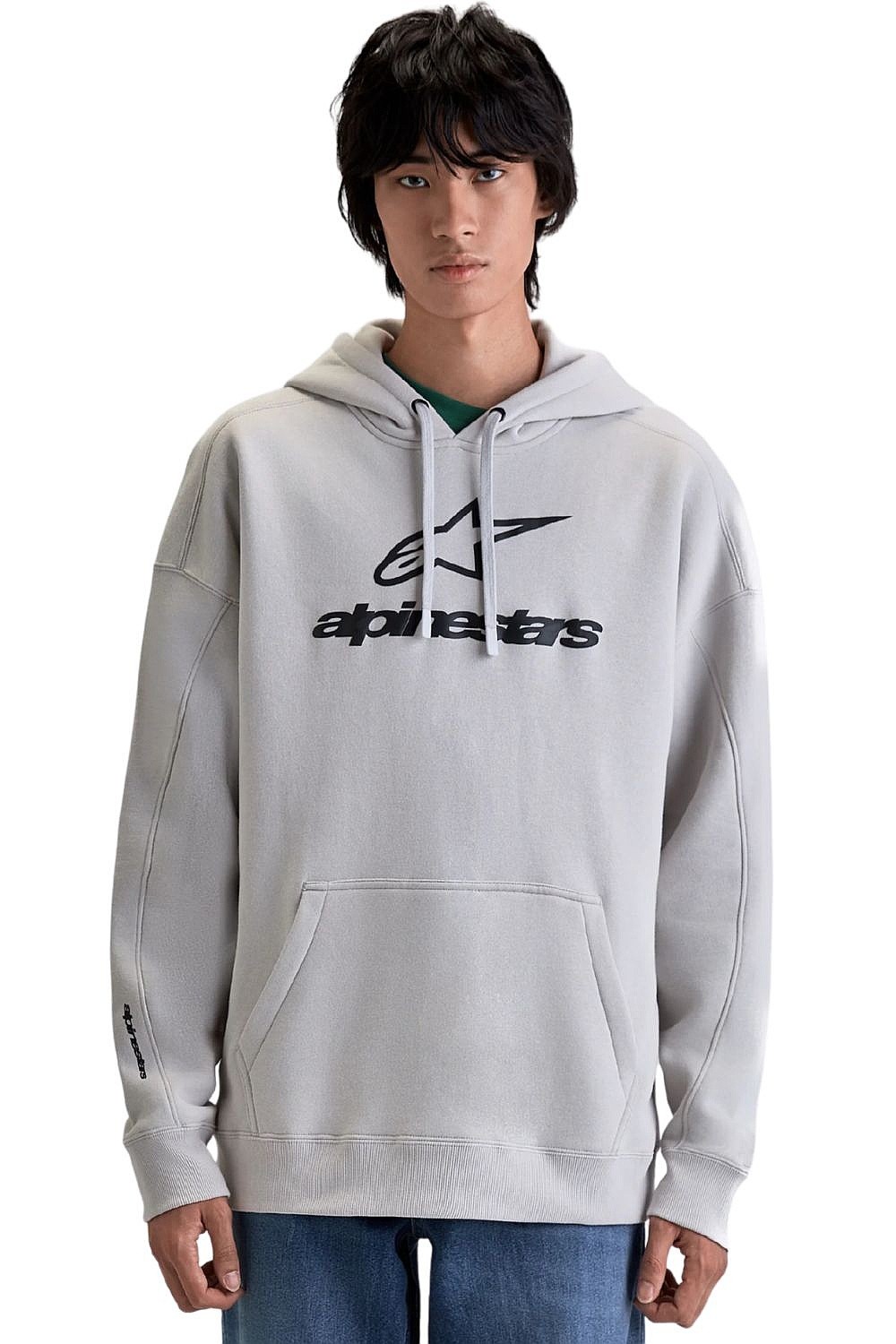 sweatshirt Alpinestars Prelude Oversized Hoodie - Cement - men´s