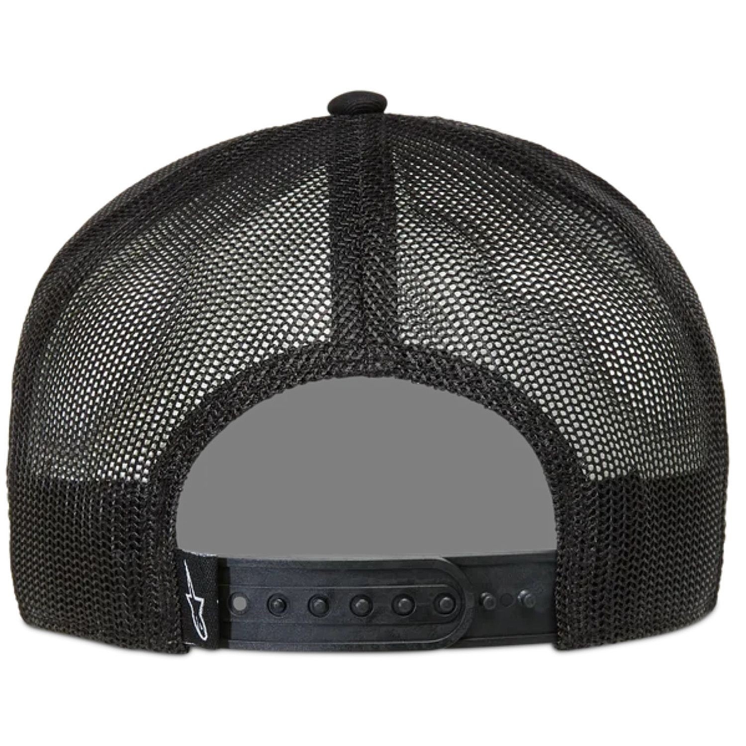 cap Alpinestars Ten Trucker - Black/Black - men´s