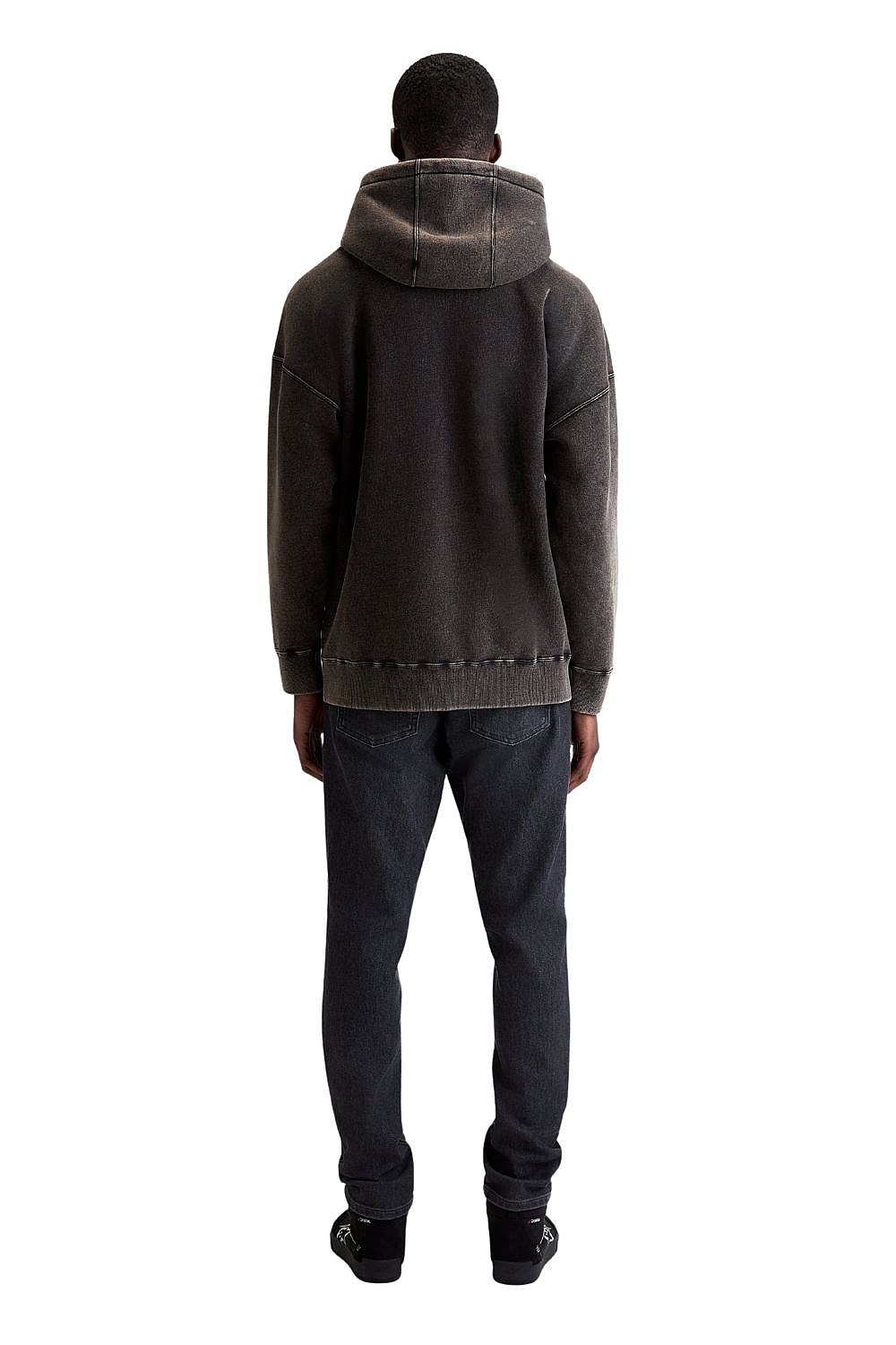 sweatshirt Alpinestars Infinite Washed Oversized Hoodie - Washed Black - men´s