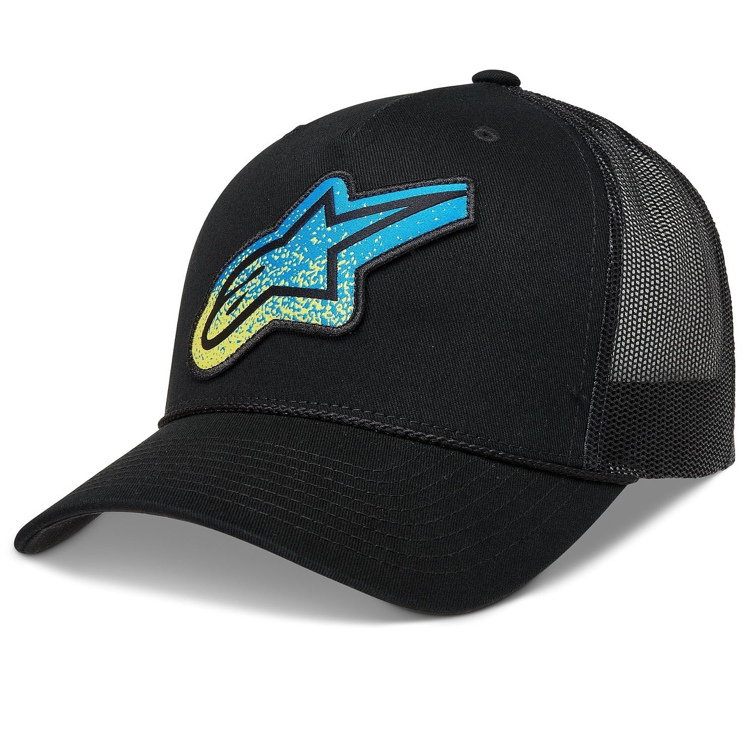 cap Alpinestars Meteorite Trucker - Black/Black - men´s