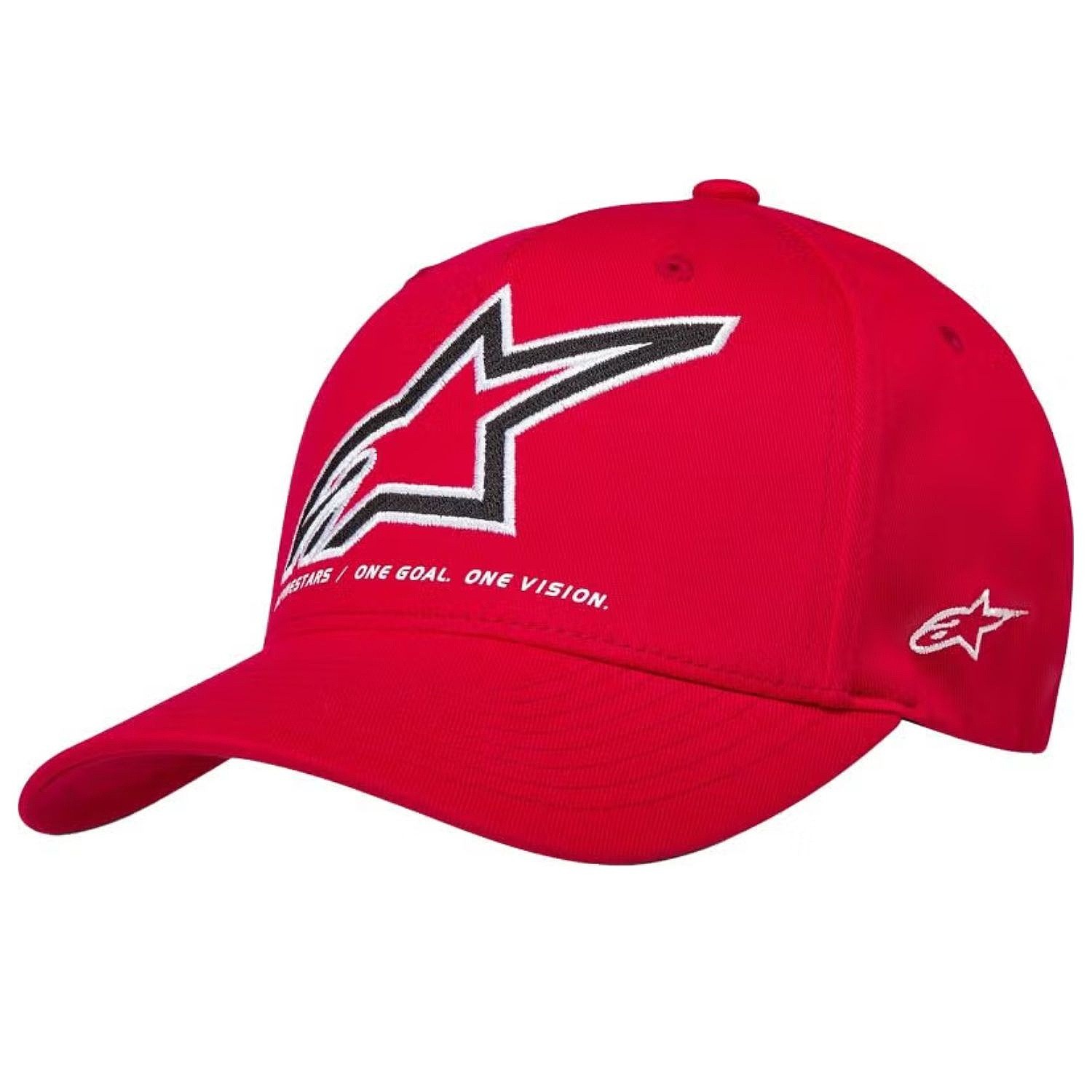 czapka z daszkiem Alpinestars Lineout - Red - men´s