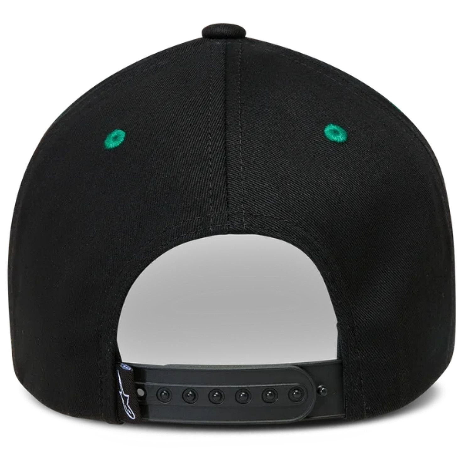 cap Alpinestars Retro Snapback - Black/Green - men´s