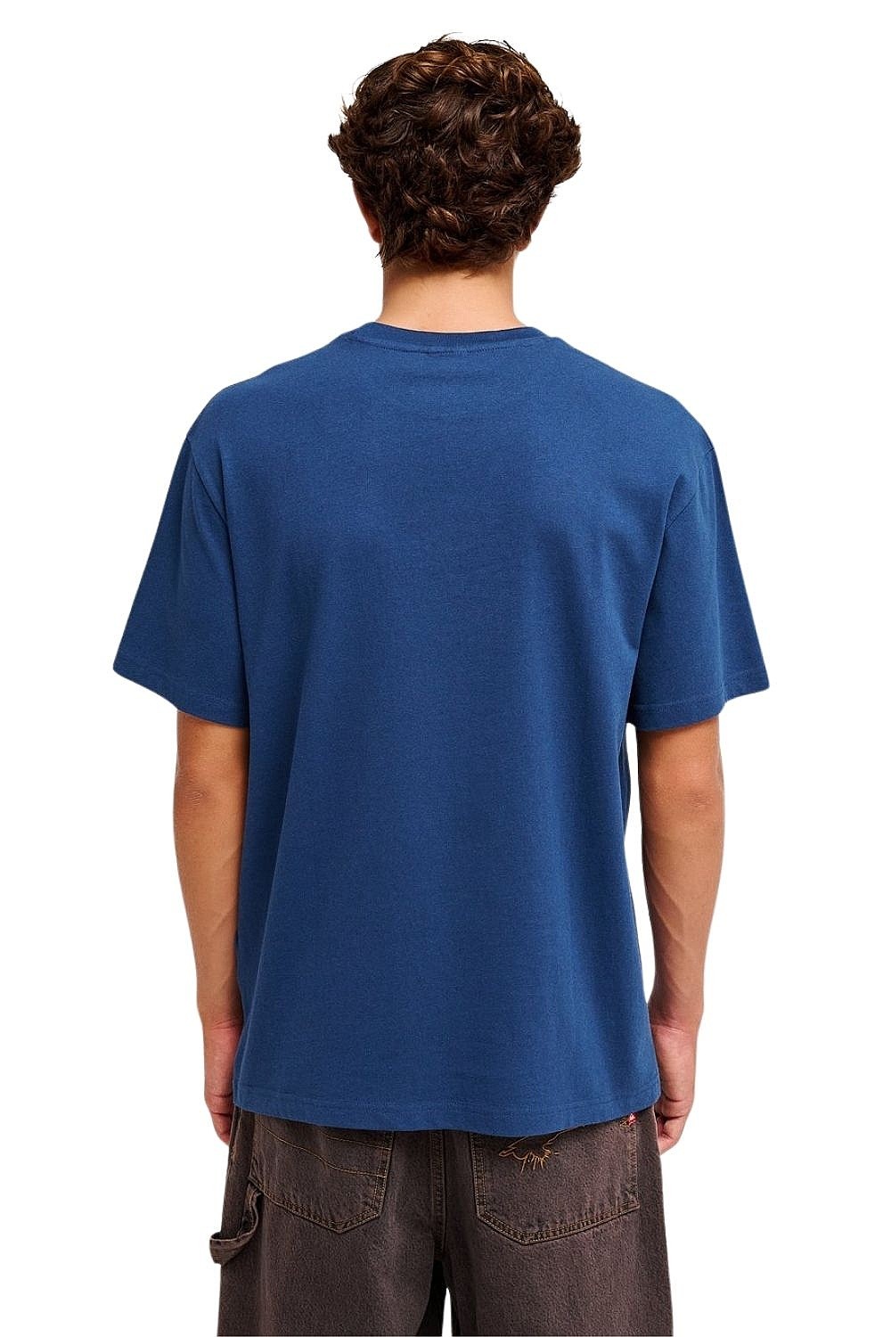 T-Shirt Quiksilver YG Vortex - BRQ0/Dark Denim - men´s