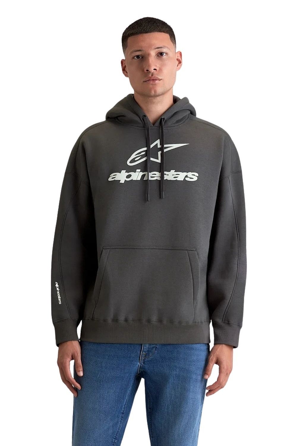 sweat-shirt Alpinestars Prelude Oversized Hoodie - Charcoal - men´s