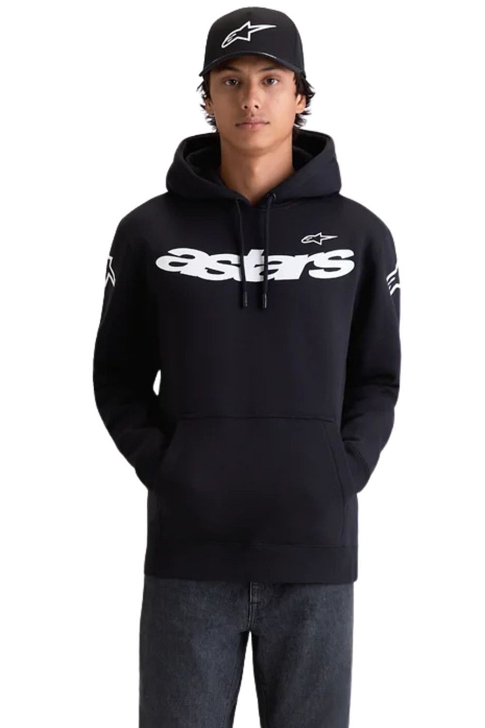 sweat-shirt Alpinestars Velocifier Hoodie - Black - men´s