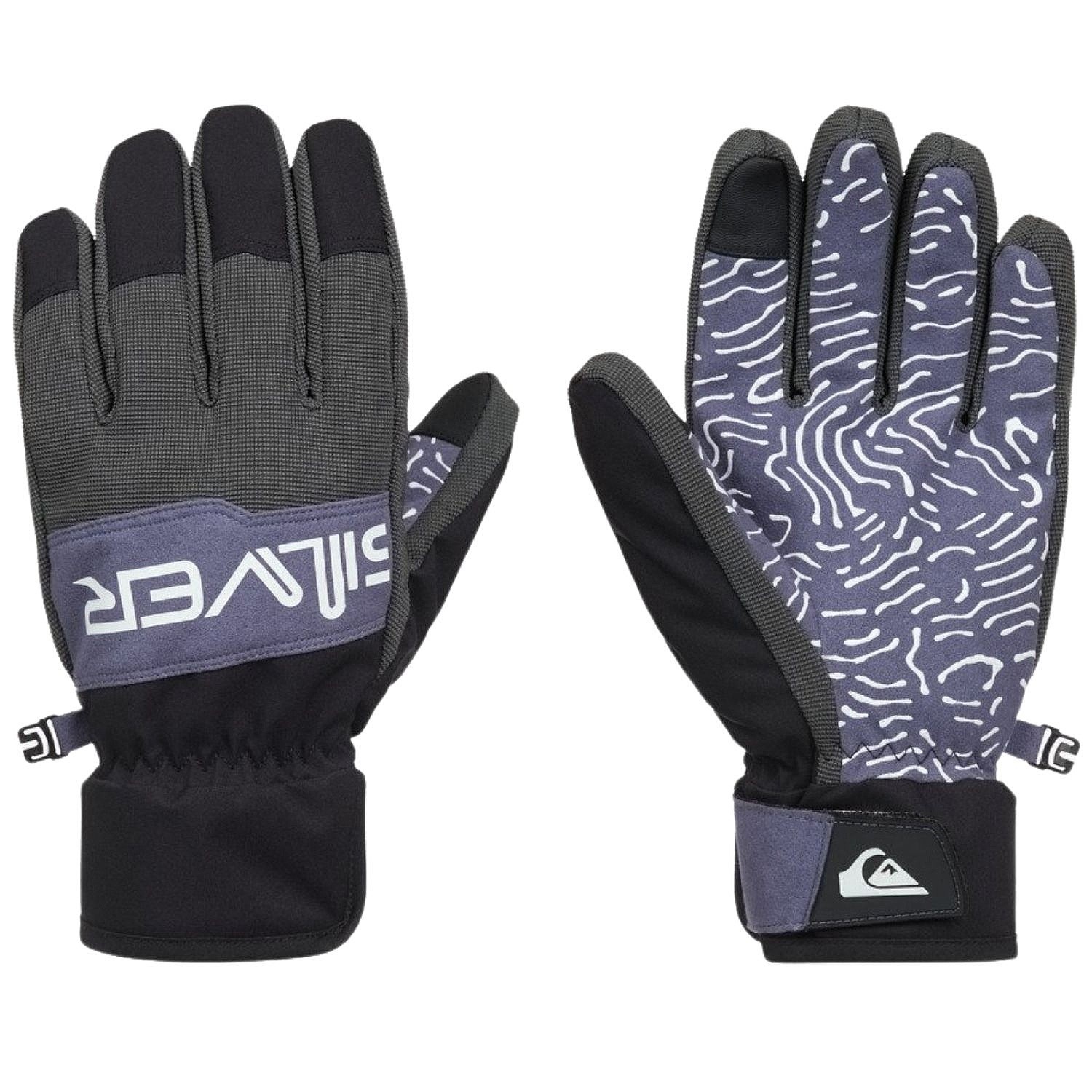 glove Quiksilver Method - KVD0/Black - men´s