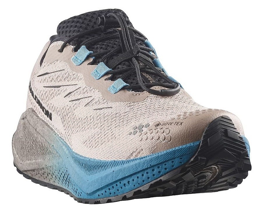 Schuhe Salomon Aero Blaze 4 Grvl GTX - Oxford Tan/Black/Niagara - men´s