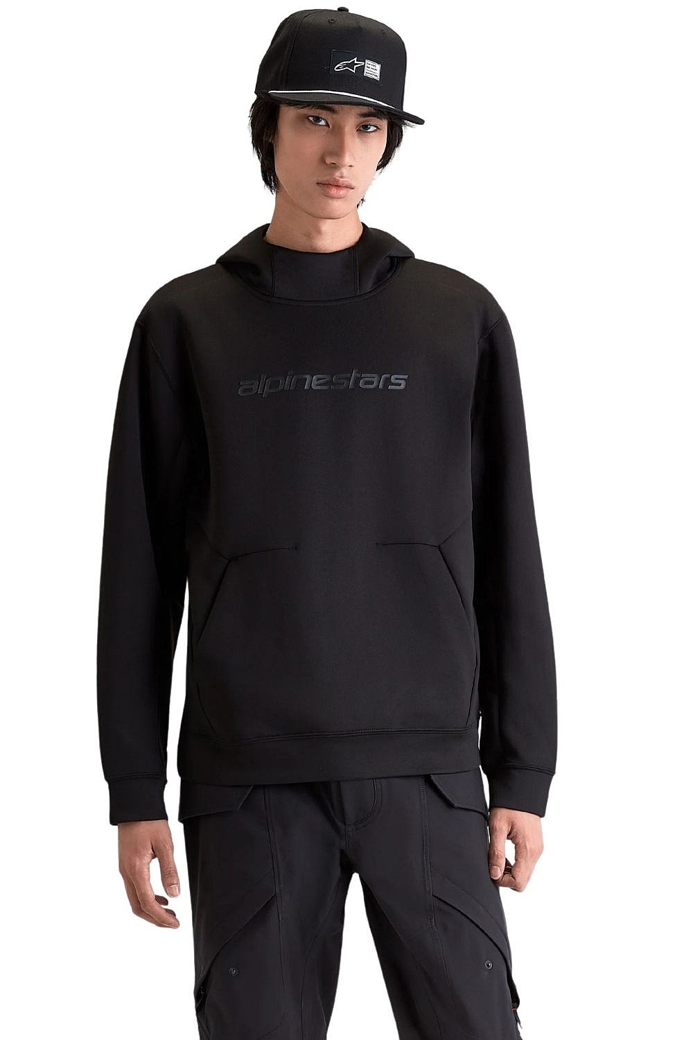 sweat-shirt Alpinestars Datrix Hoodie - Black - men´s