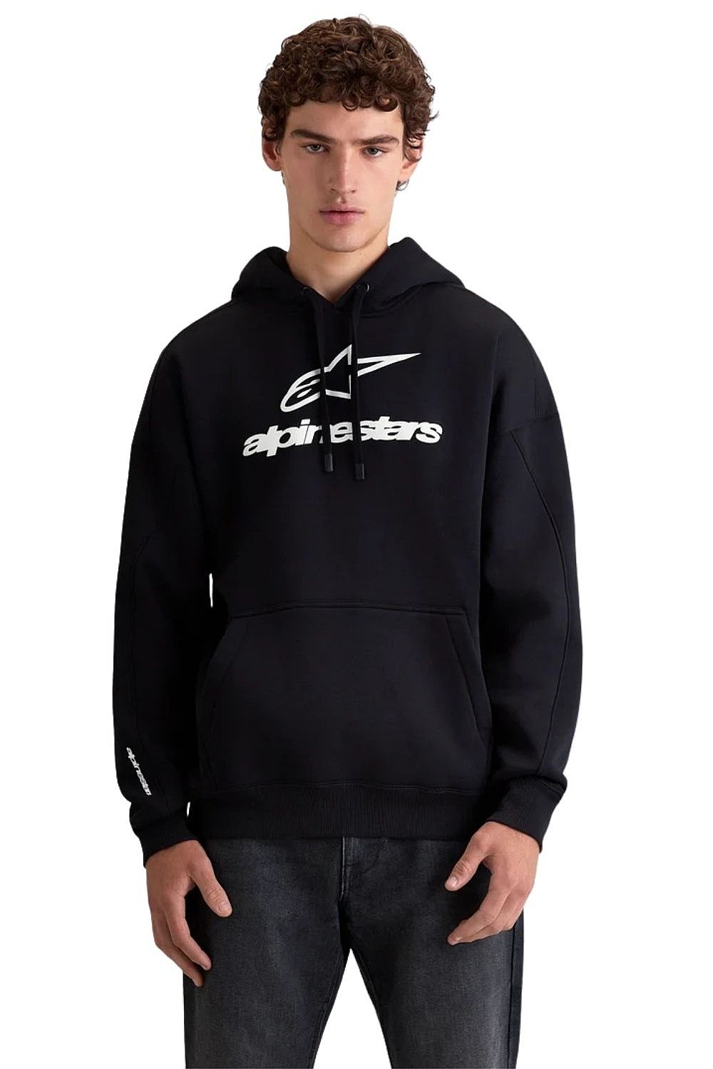 sweat-shirt Alpinestars Prelude Oversized Hoodie - Black - men´s