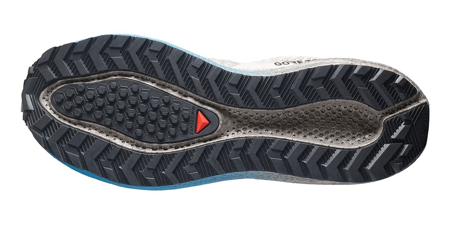 Schuhe Salomon Aero Blaze 4 Grvl GTX - Oxford Tan/Black/Niagara - men´s