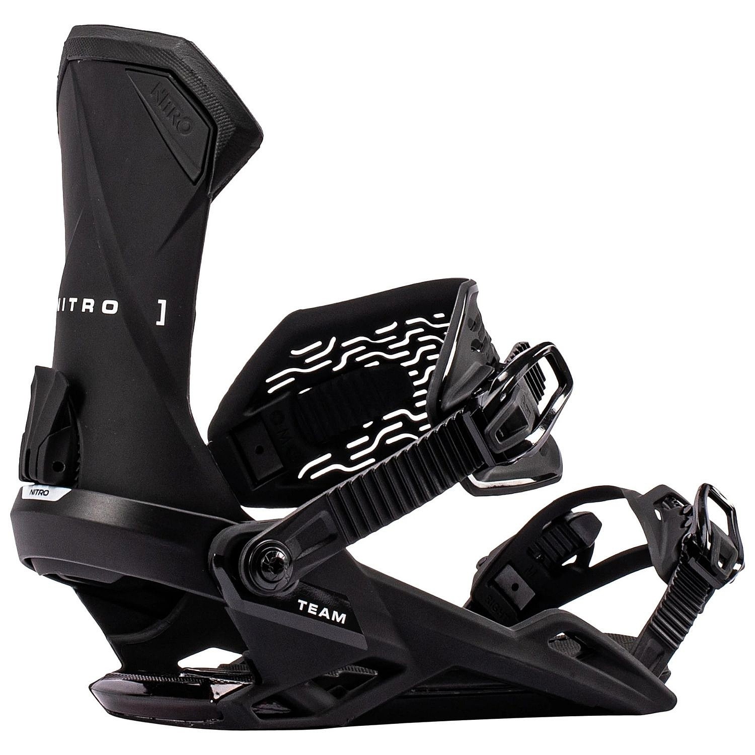 binding Nitro Team - Ultra Black - men´s