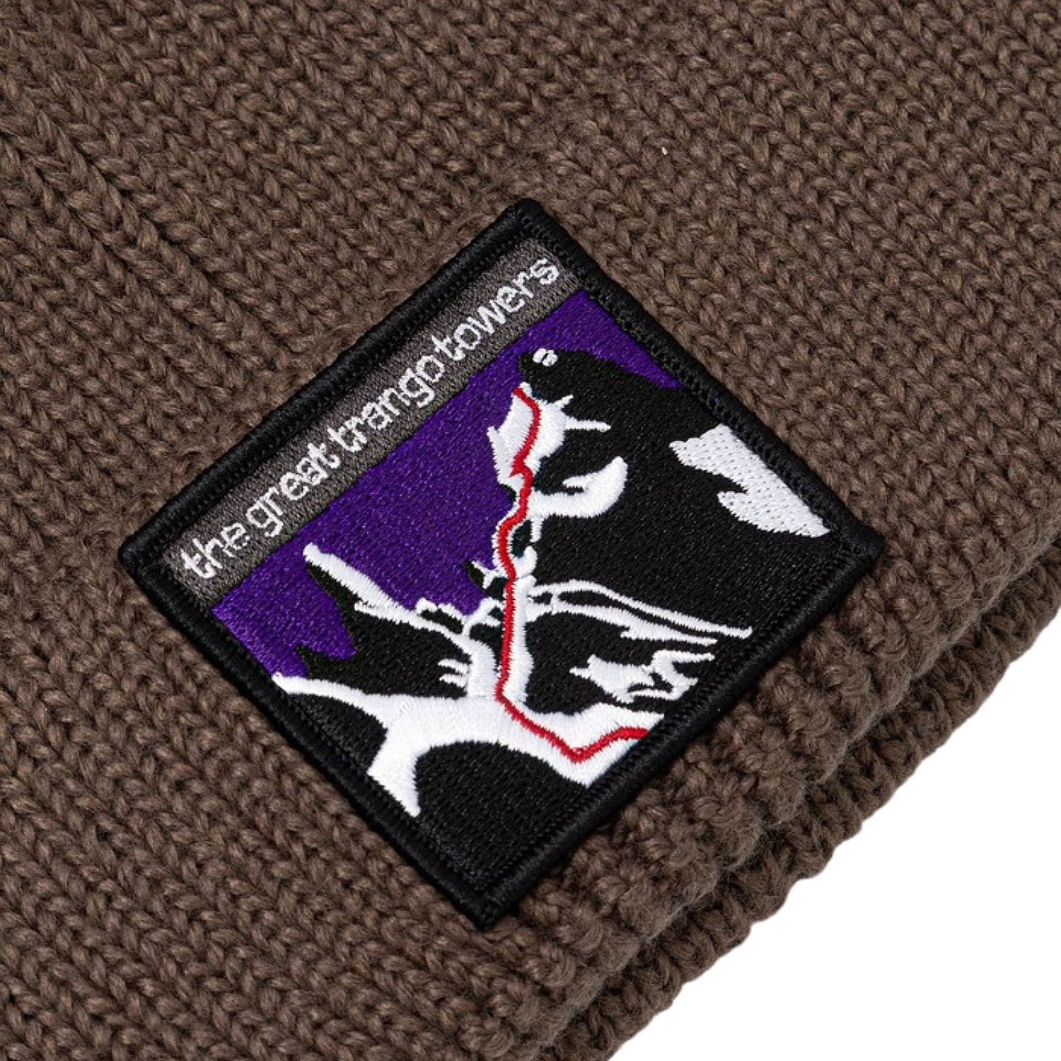 čepice The North Face TNF Logo Box Cuffed - Smokey Brown/Expedition