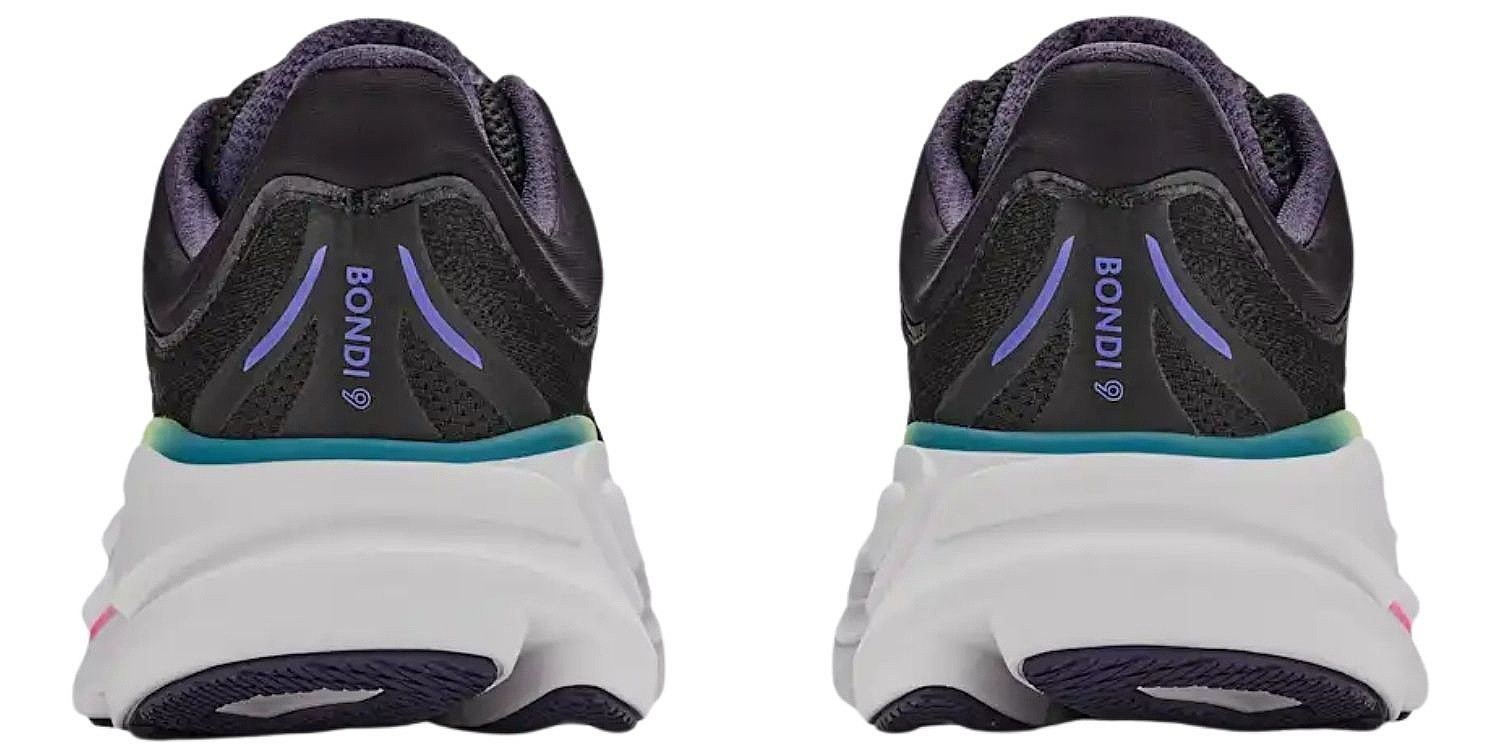 skor Hoka Bondi 9 - Black/Neon Dragonfruit - women´s