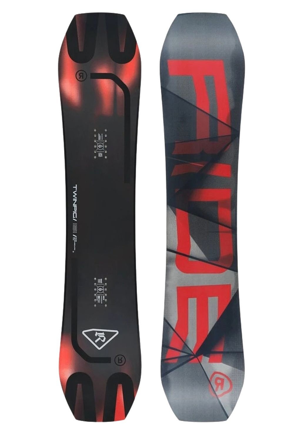 Snowboard Ride Twinpig Camber - Design