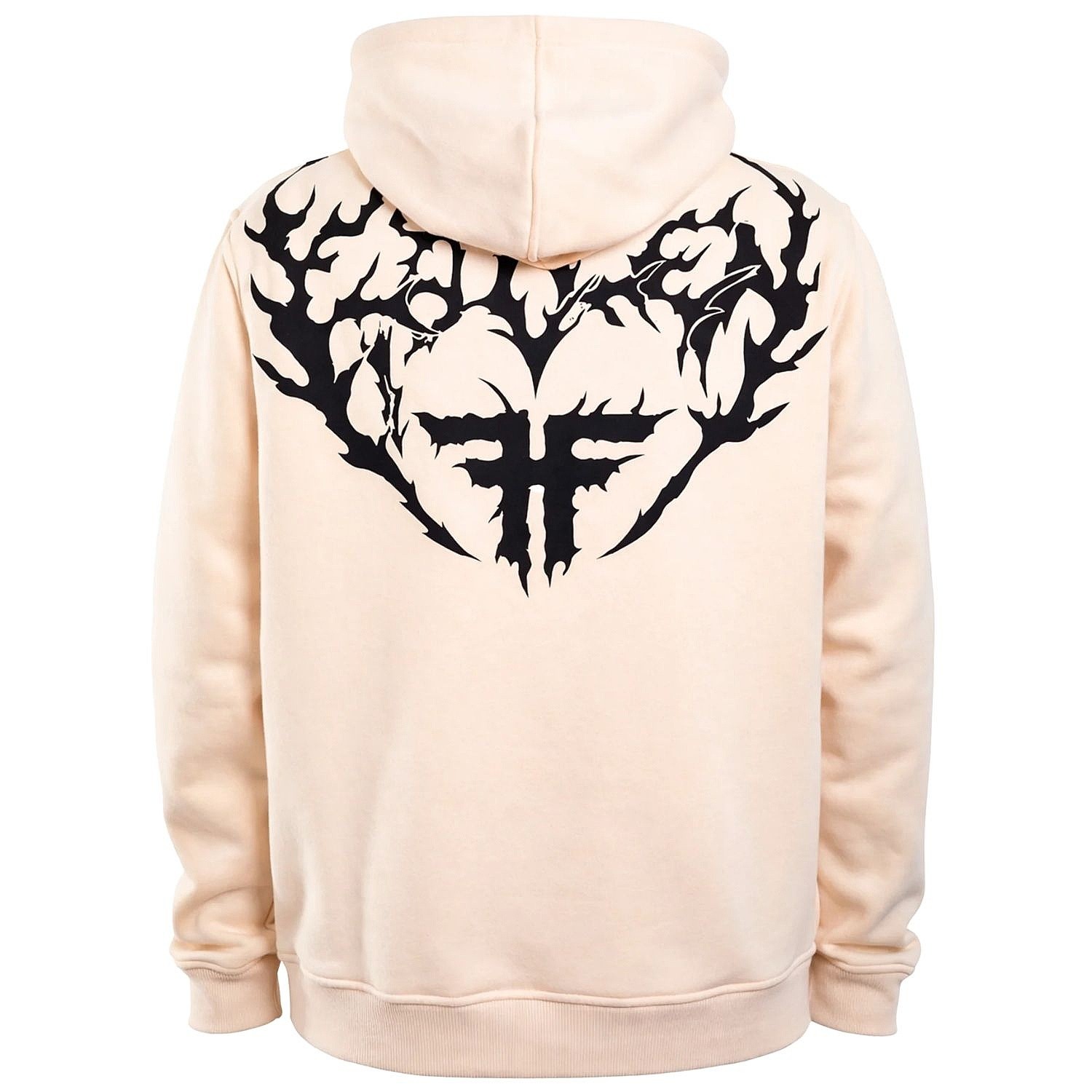 Sweatshirt Fallen Iron Hoodie - Off White/Black - men´s