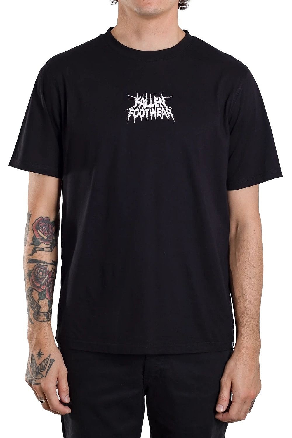 T-Shirt Fallen Distortion - Black/White - men´s