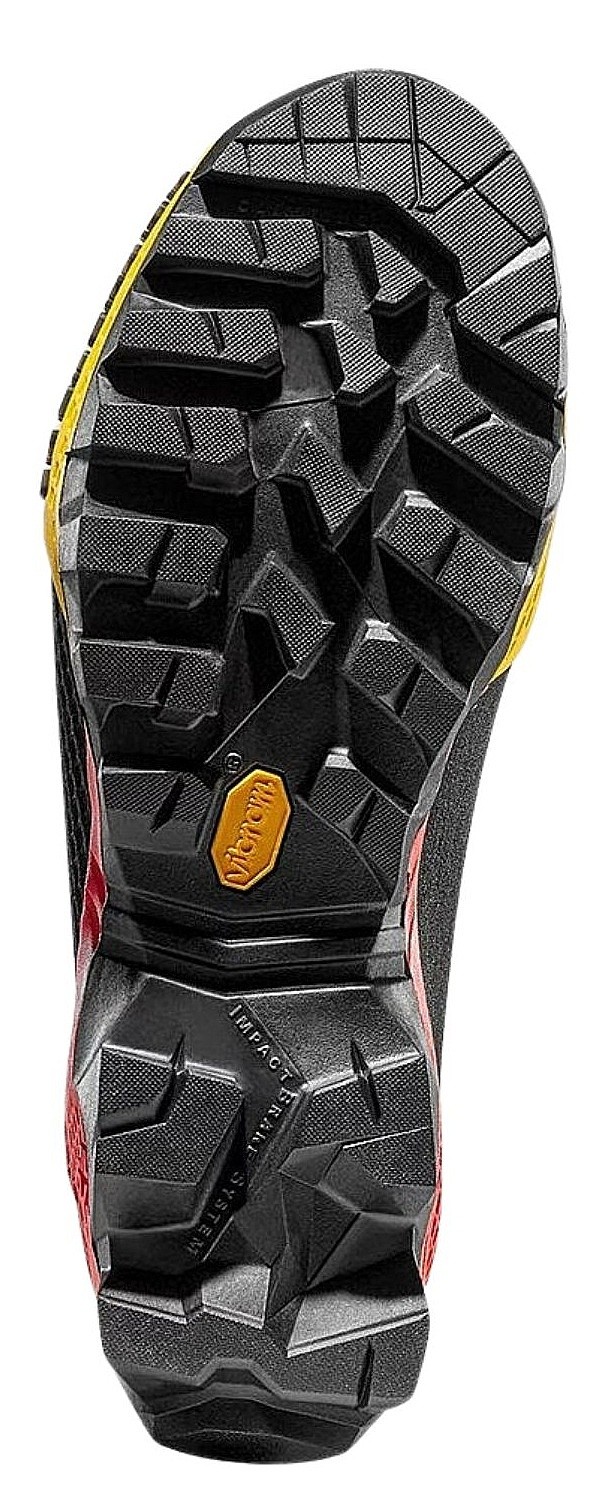 shoes La Sportiva Aequilibrium LT GTX - Black/Yellow - men´s