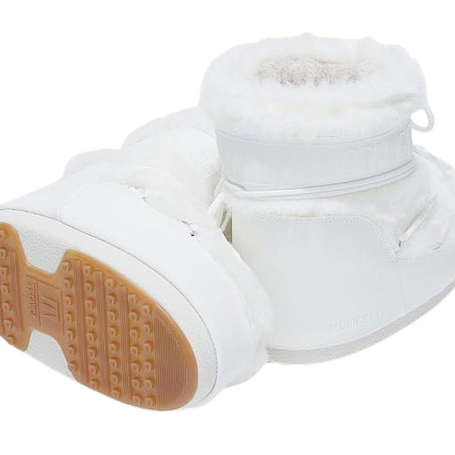sko Moon Boot Icon Low Faux Fur - Optical White - women´s
