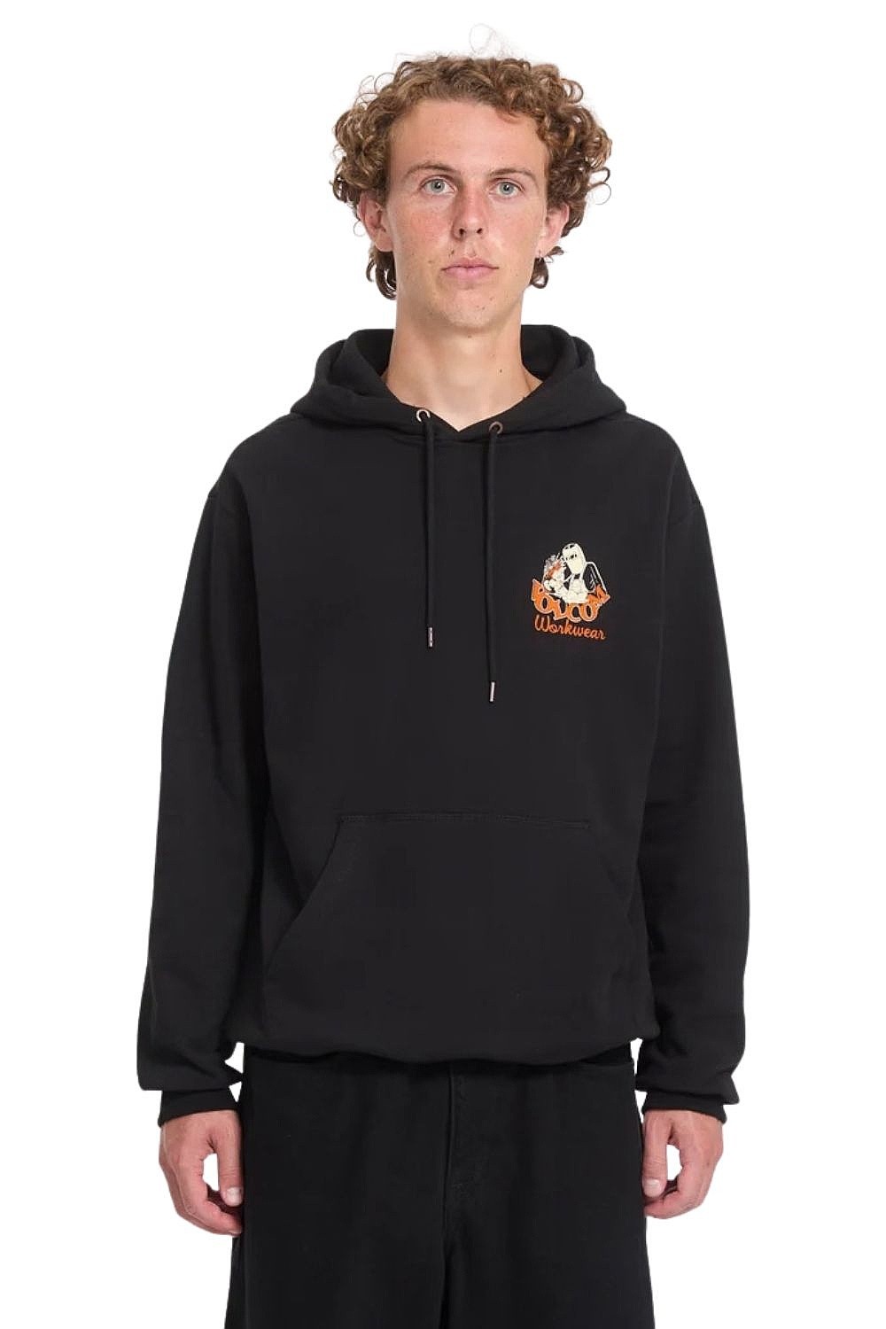 sweatshirt Volcom Always Grinding Pullover - Black - men´s