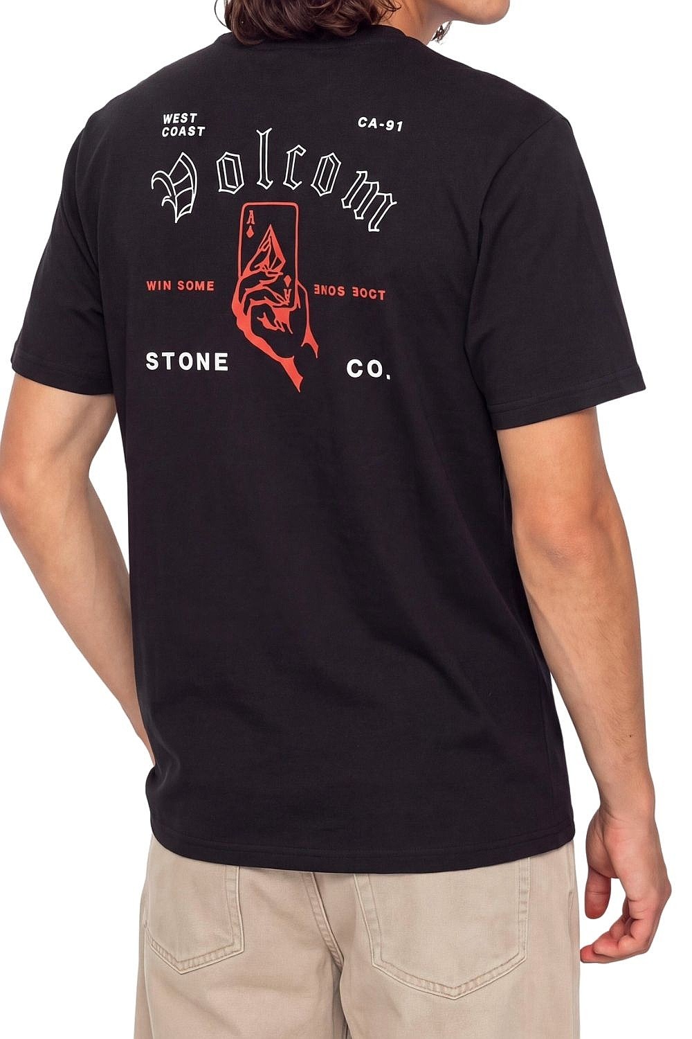 T-Shirt Volcom Winsome Basic - Black - men´s