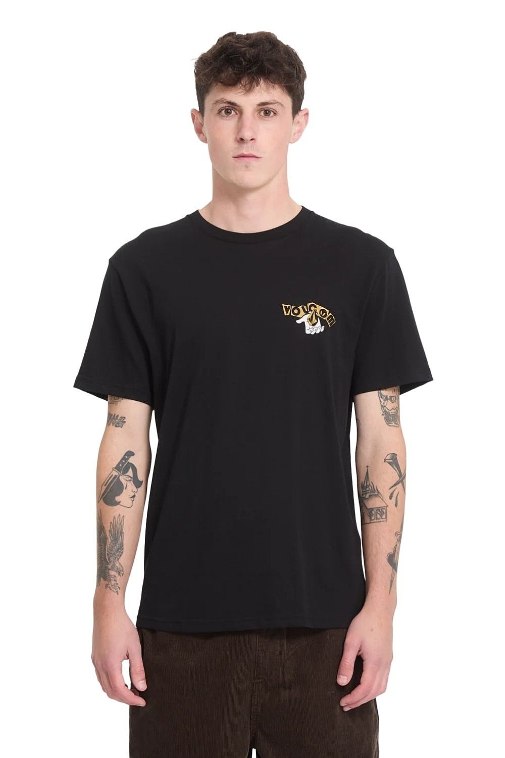 T-Shirt Volcom Stony Ball Basic - Black - men´s