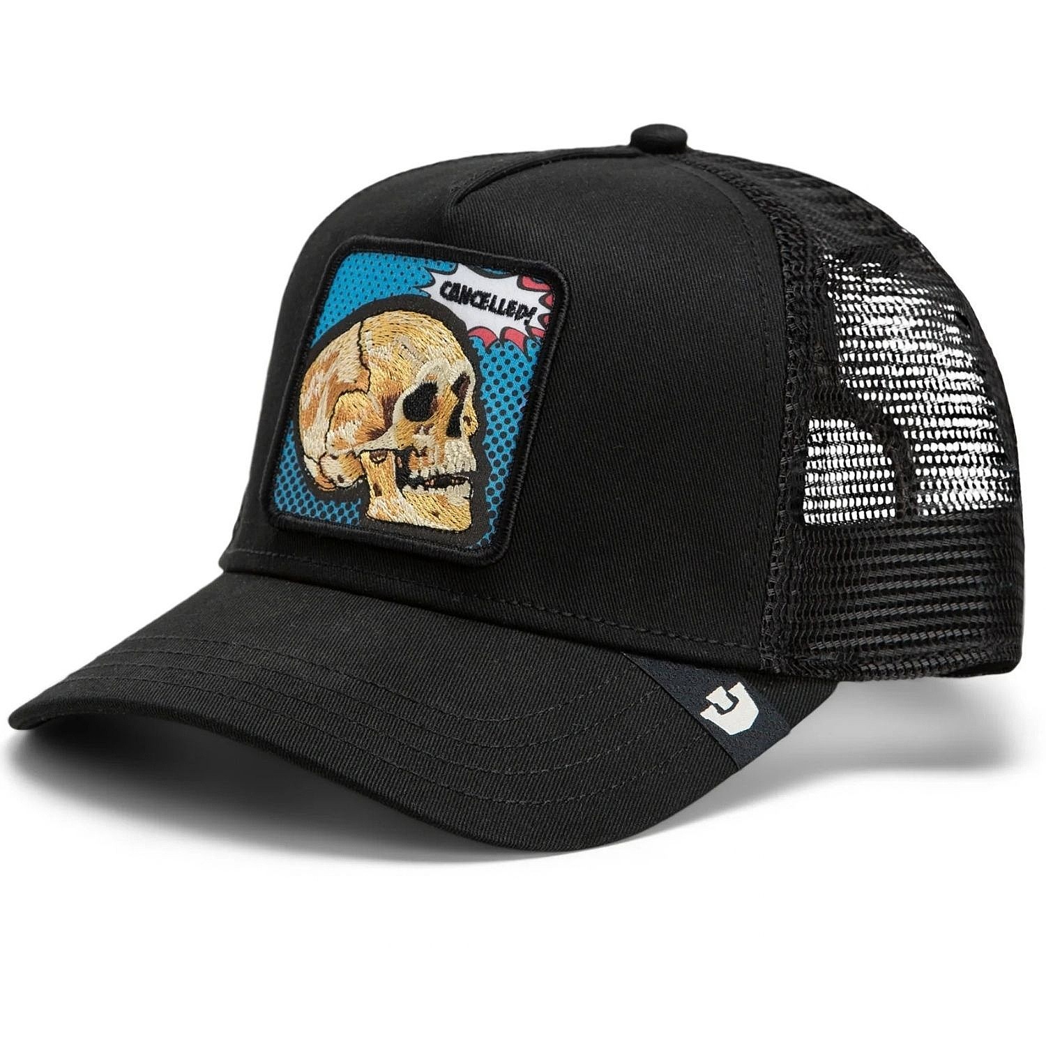 kasket Goorin Bros. POPArt Cancelled Skull Trucker - Void