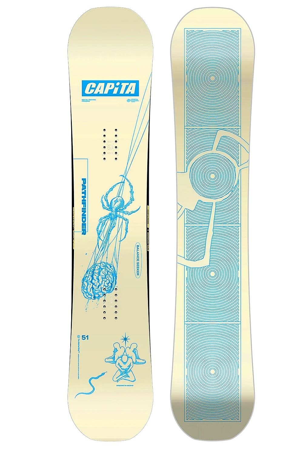 snowboard Capita Pathfinder Wide - No Color - men´s
