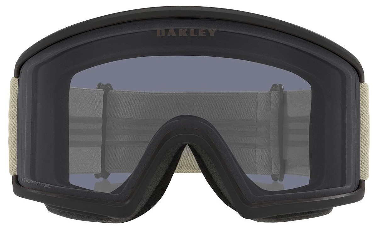 masque de ski  Oakley Target Line L - Black/Dark Grey