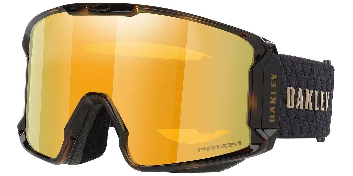 Skibrille Oakley Line Miner L - Su Yiming Brown Tortoise/Prizm Snow 24K - men´s