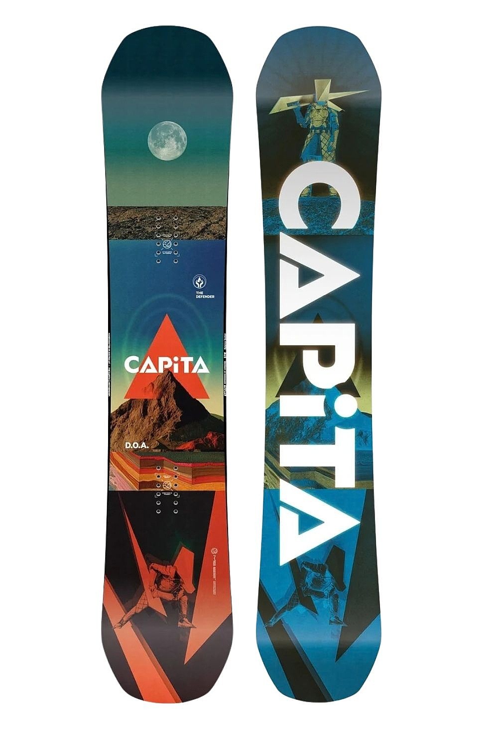 snowboard Capita Defenders Of Awesome Camber Wide - No Color