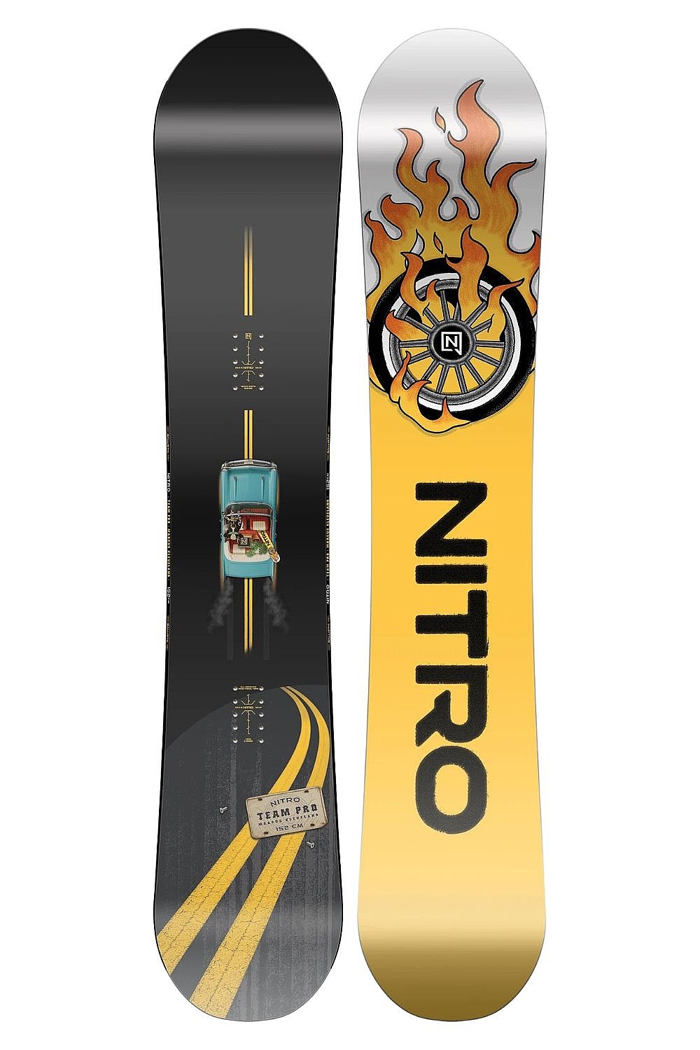 snowboard Nitro Team Pro Marcus Kleveland Camber Wide - Assorted - men´s