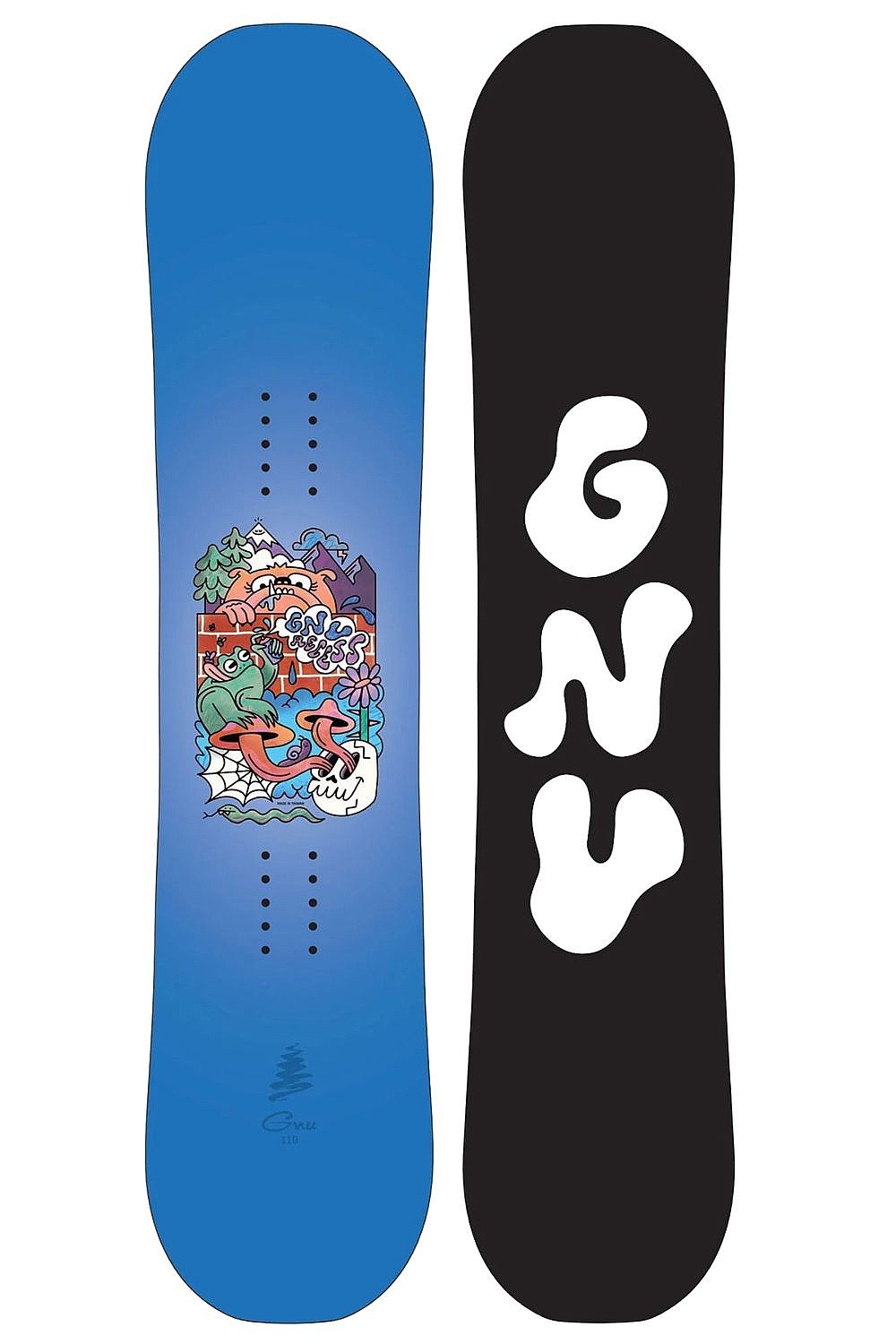 snowboardový set GNU Recess Package Grom - Blue - boy´s