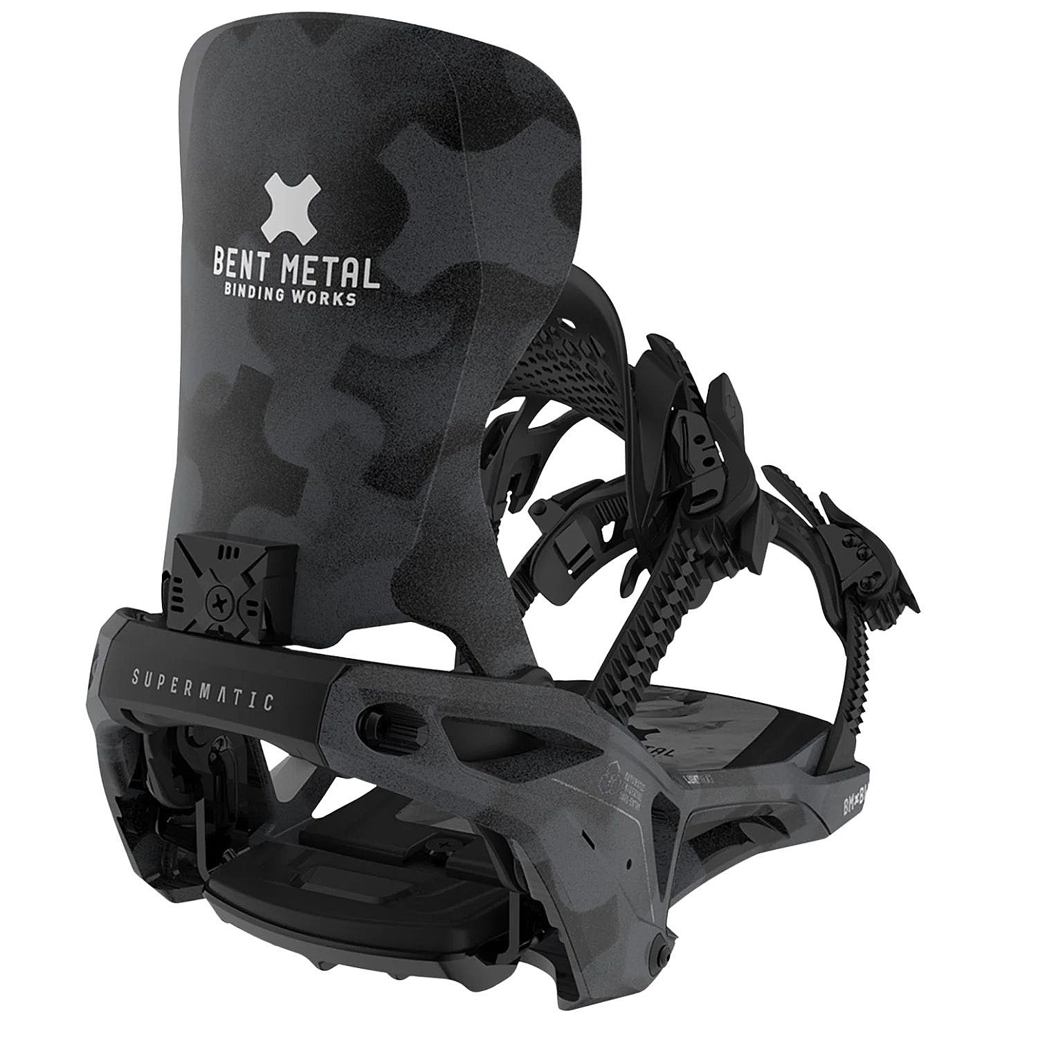 attacchi snowboard Bent Metal Lightning Supermatic - Black
