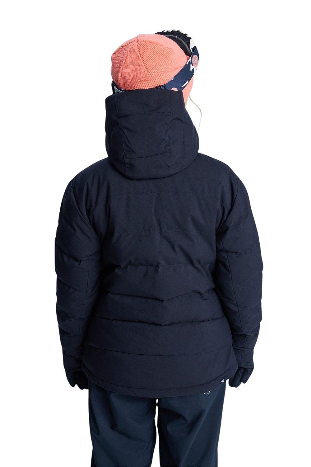 chaqueta Roxy Snowyhill Puffy - KVJ0/True Black - women´s