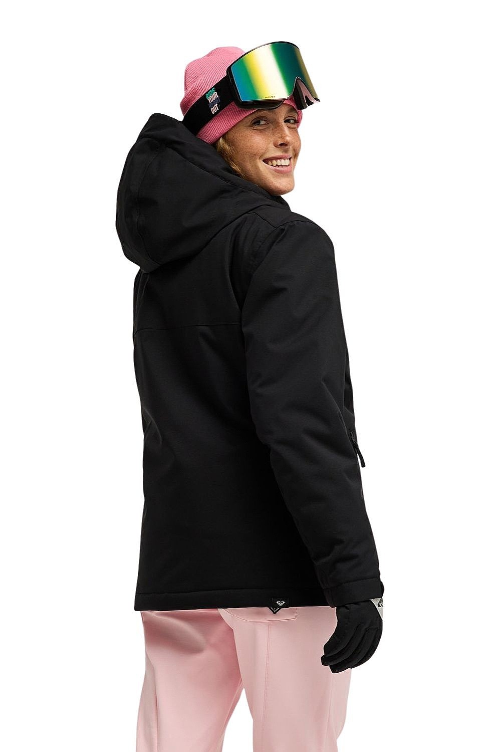 jacket Roxy Astral Peak - KVJ0/True Black - women´s