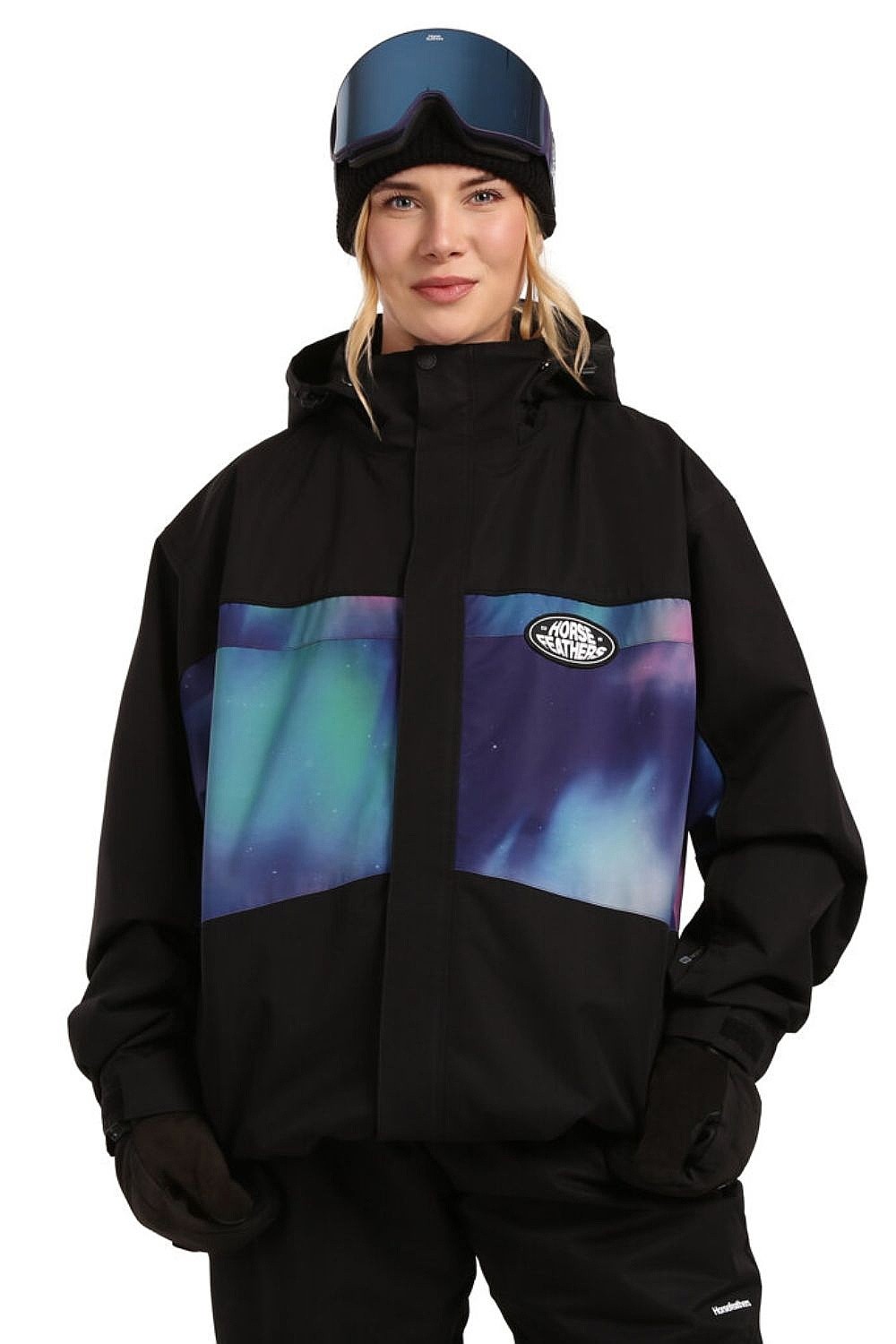 jacket Horsefeathers Morris - Black/Aurora